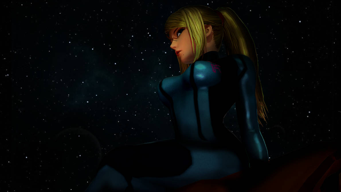 Samus Solar System Samus in space by Midorink616 on DeviantArt