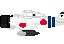 A6M Mitsubishi - white