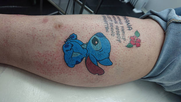 Kawaii stitch tattoo by tattoosuzette on DeviantArt