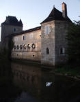 Castle of Briance at dawn by HermitCrabStock
