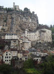 Rocamadour - full view 4 by HermitCrabStock Rocamadour - full view 4 by HermitCrabStock