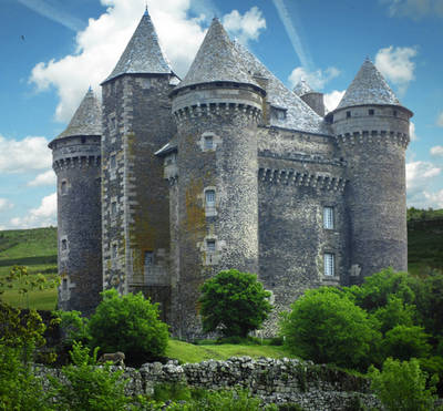 Medieval Castle - Chateau du Bousquet - Aveyron by HermitCrabStock