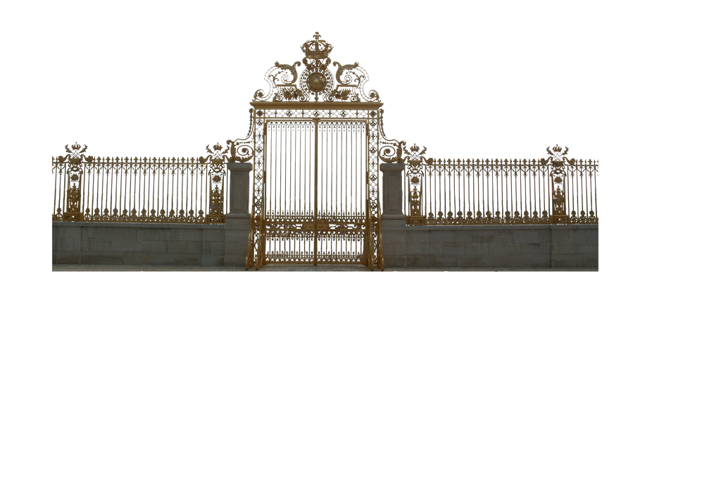 Versailles Gate - Cut Out PNG