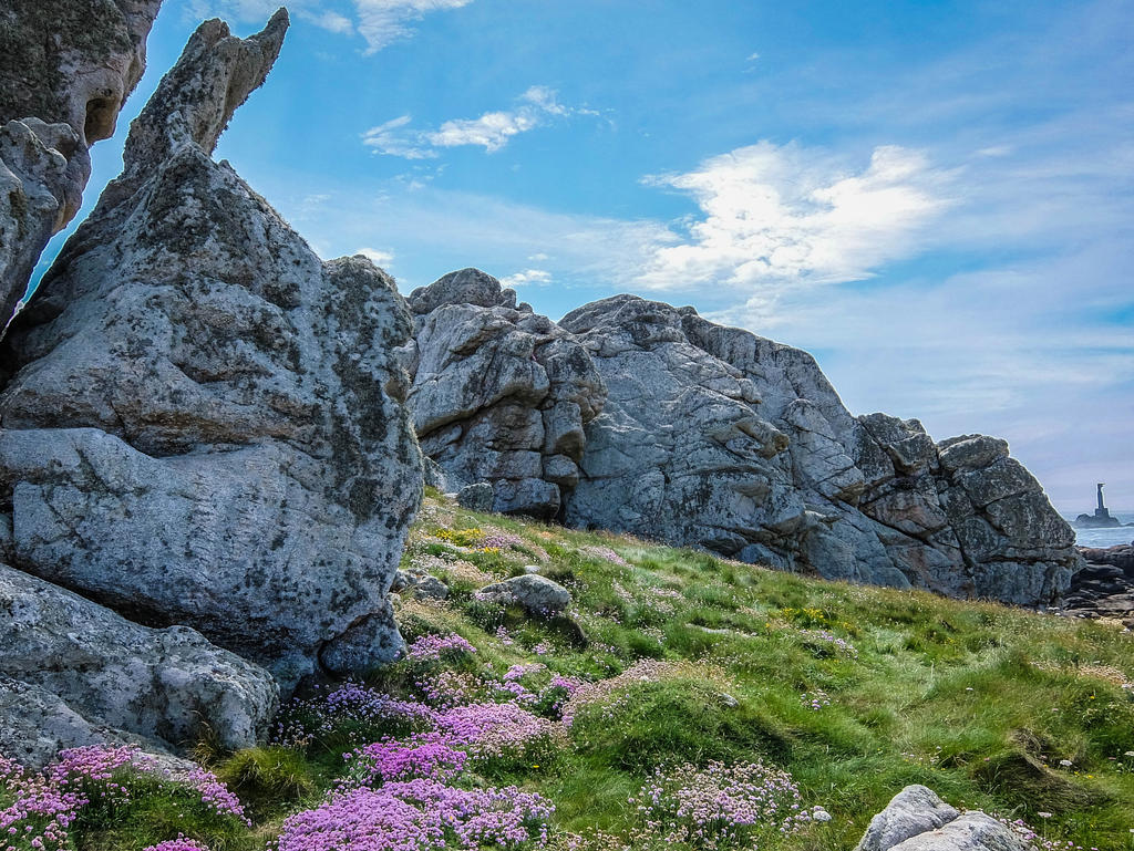 Ouessant Island 18 -  Rocks and Heather