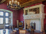 Chateau du Montal 019 - Fire Place by HermitCrabStock