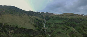 Ariege 050 - Mountain and Waterfall