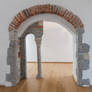 Ariege 040 - Arch, Door and Column