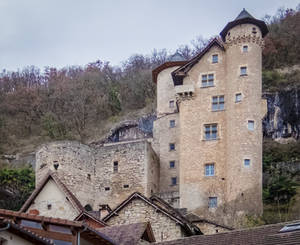 Medieval Castle - Larroque-Toirac 2018 by HermitCrabStock