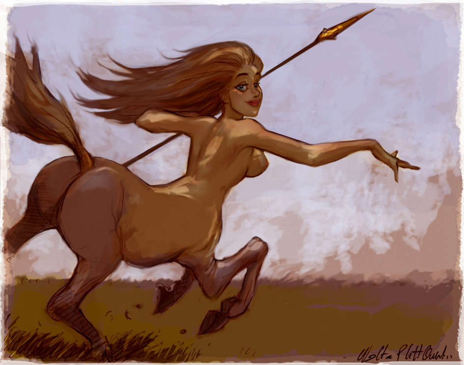 Centaur Pinup Sagittarius