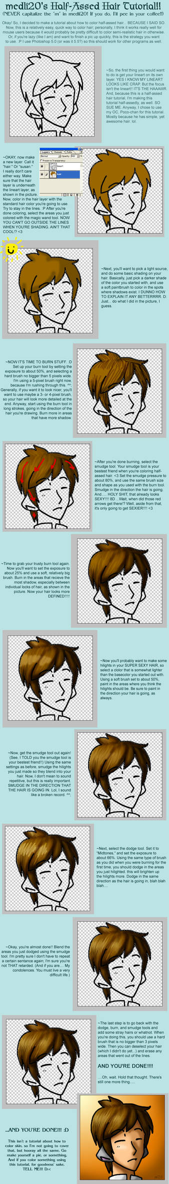 Half-Assed Hair Tutorial