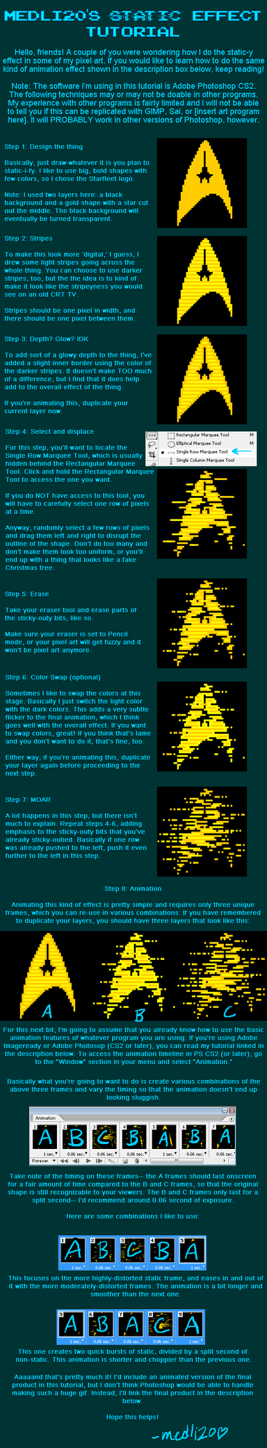 Static Edits Static effect tutorial by medli20 on DeviantArt