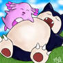 Chansey and Snorlax