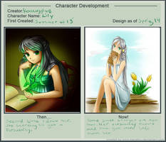 Character Development Meme - Lily