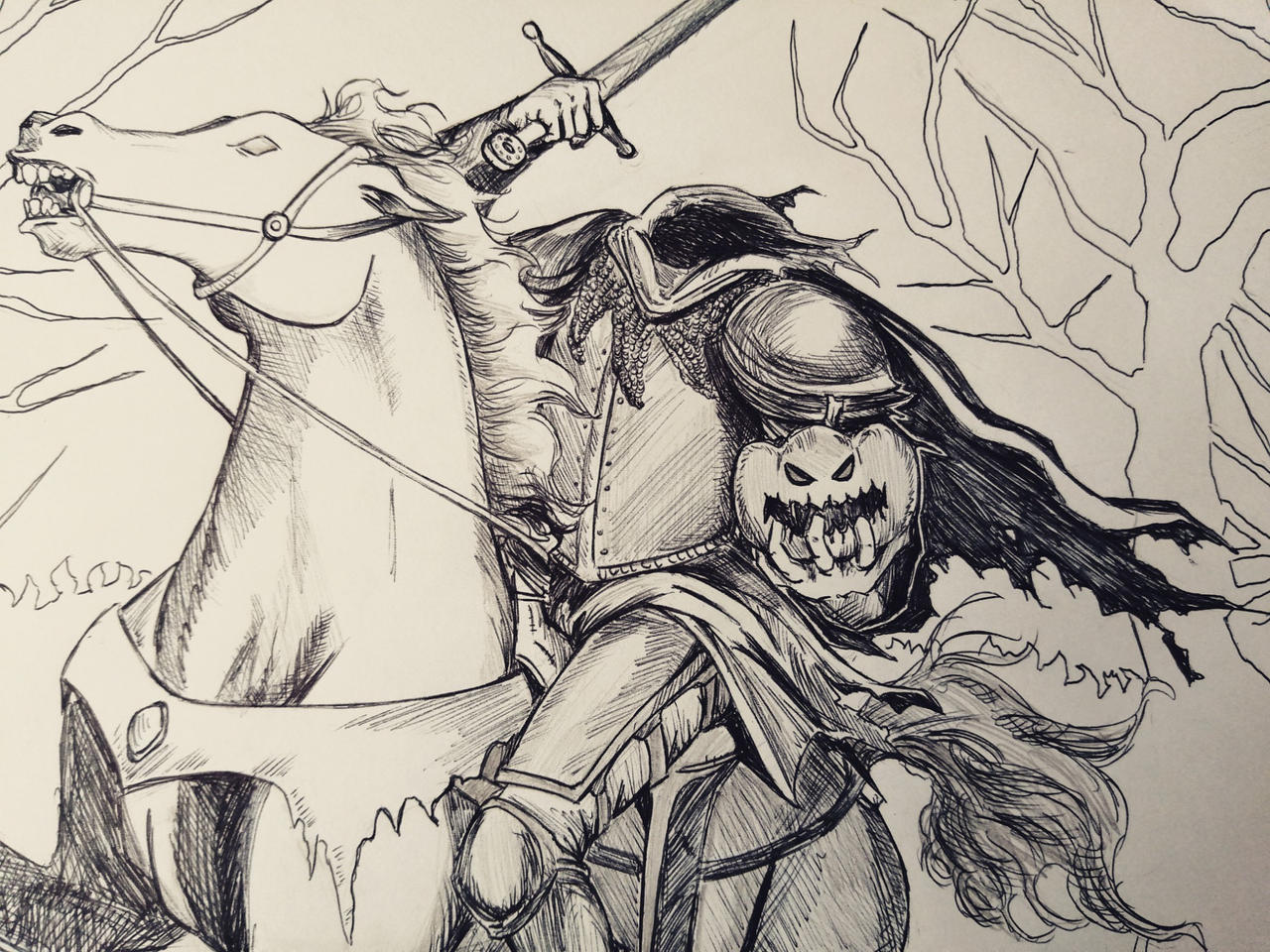 Headless horseman by YleniaFZ on DeviantArt
