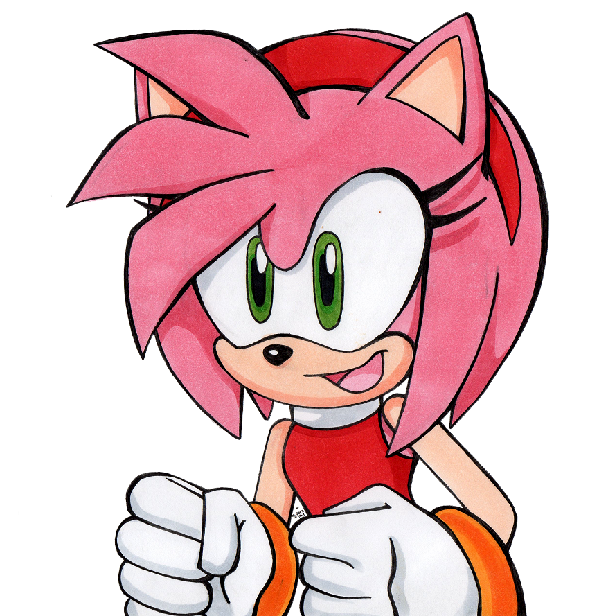 Amy Rose Bust