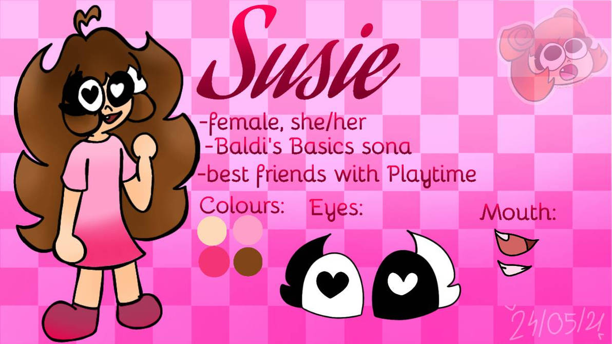 Susie reference sheet by crooked-tarts on DeviantArt