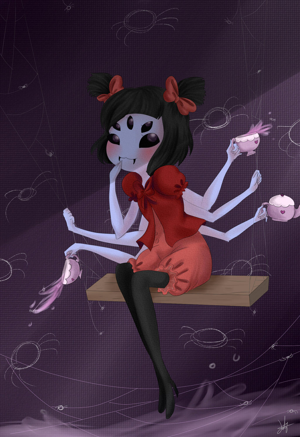 Muffet Raffle Muffet by Acane123 on DeviantArt