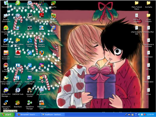 Death Note Christmas Wallpaper By Aestheticbreezydoll On Deviantart