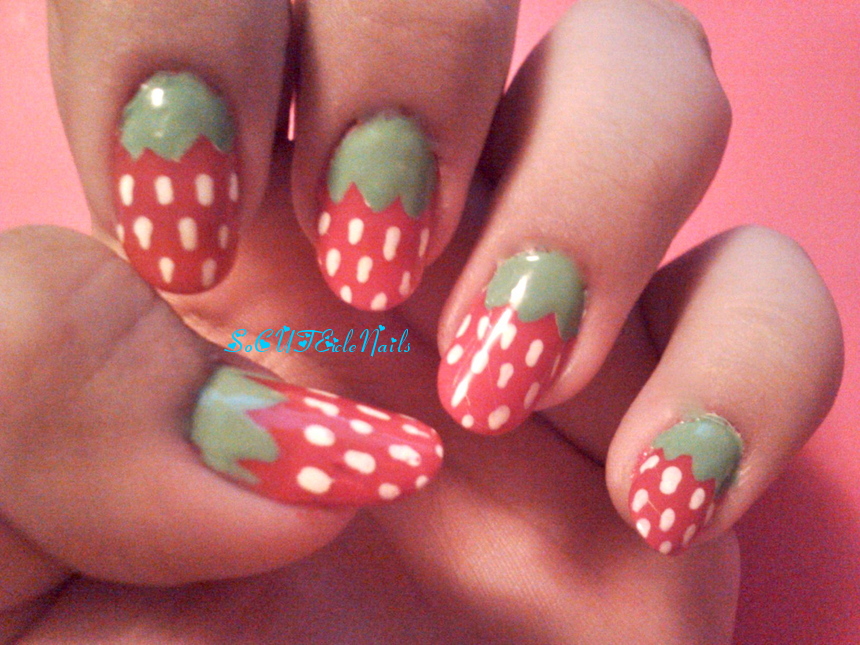 Strawberry Nails