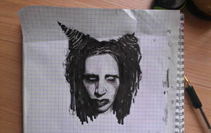 Marilyn Manson (sketch#2)