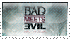 Bad Meets Evil Stamp by ADDOriN