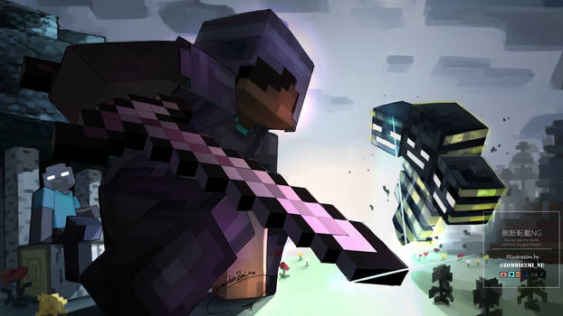 Steve VS Wither ,and Herobrine