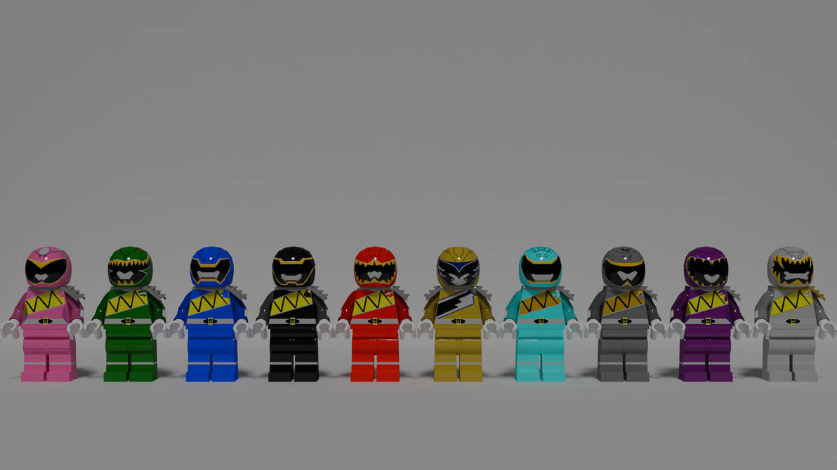 Dane Power Rangers LEGO Power Rangers Dino Charge Full Team by Danewilliams on DeviantArt