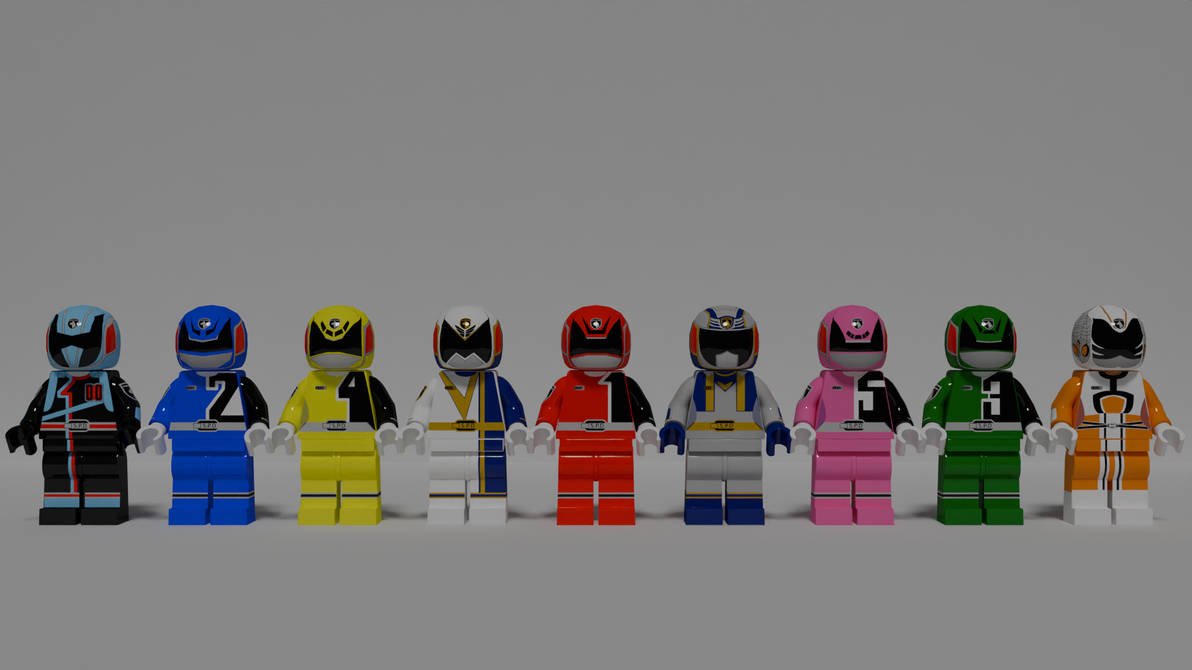 Dane Power Rangers LEGO Power Rangers SPD Full Team by Danewilliams on DeviantArt