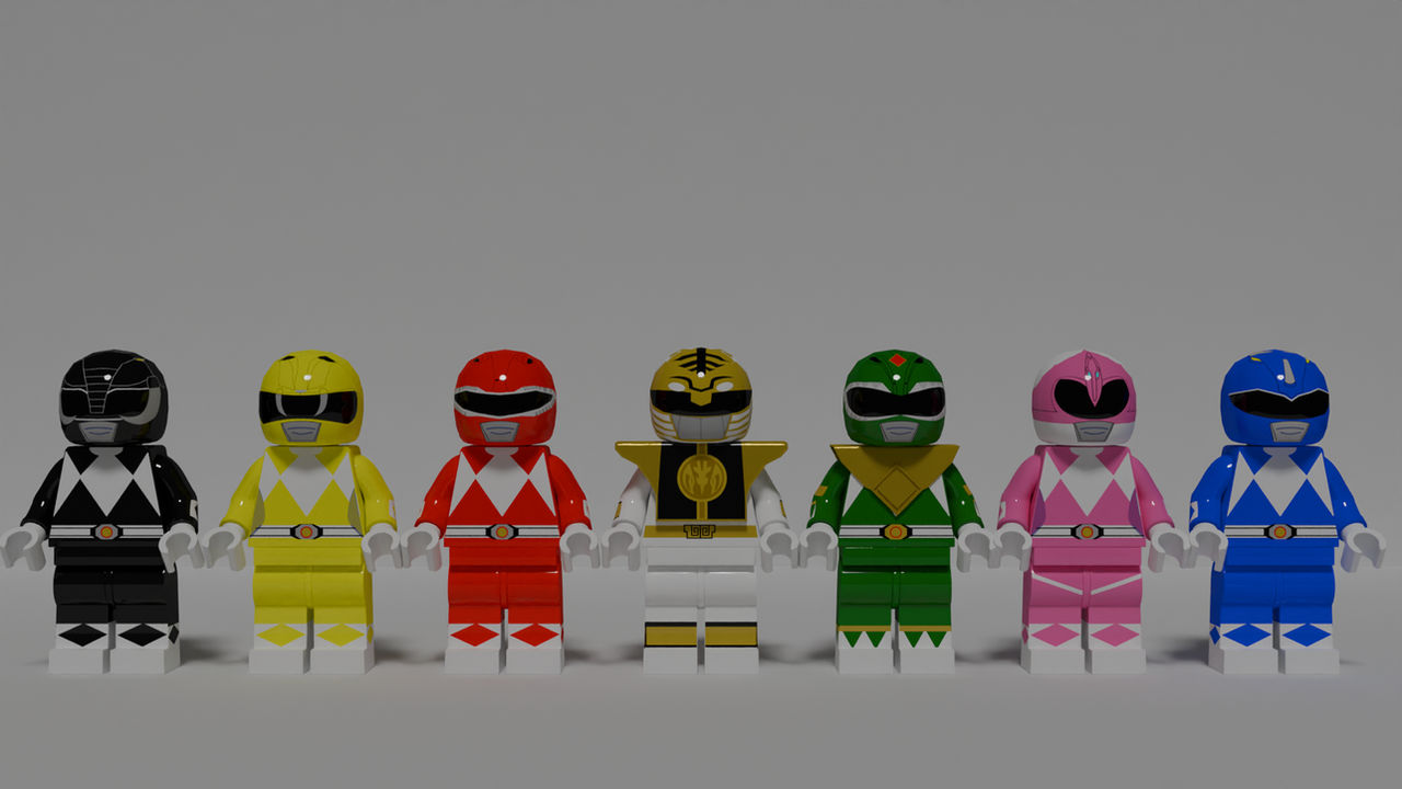 Dane Power Rangers LEGO Mighty Moprphin Power Rangers Full Team by Danewilliams on DeviantArt