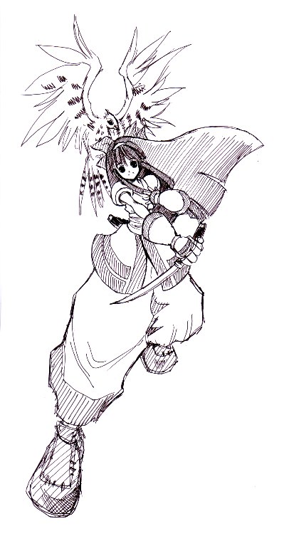 Nakoruru Sketch