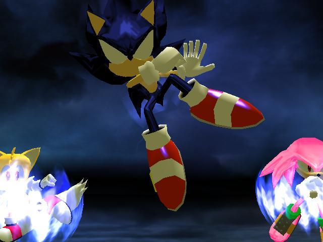 Dark Sonic in Sonic Heroes...