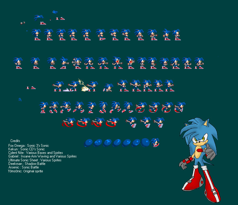 Orochi sonic sprites by ralord on DeviantArt