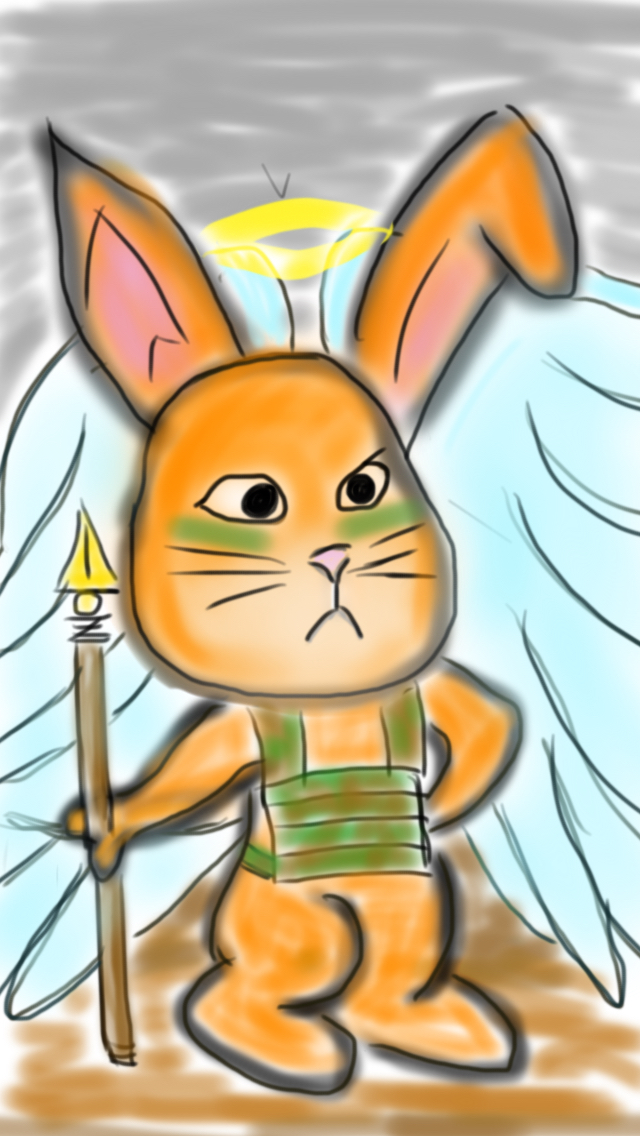 Halo rabbit by kbass90 on DeviantArt