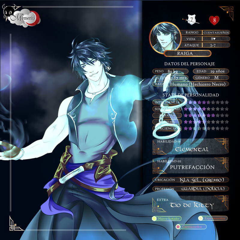 Raiga Raka ficha Raiga by niallarts on DeviantArt