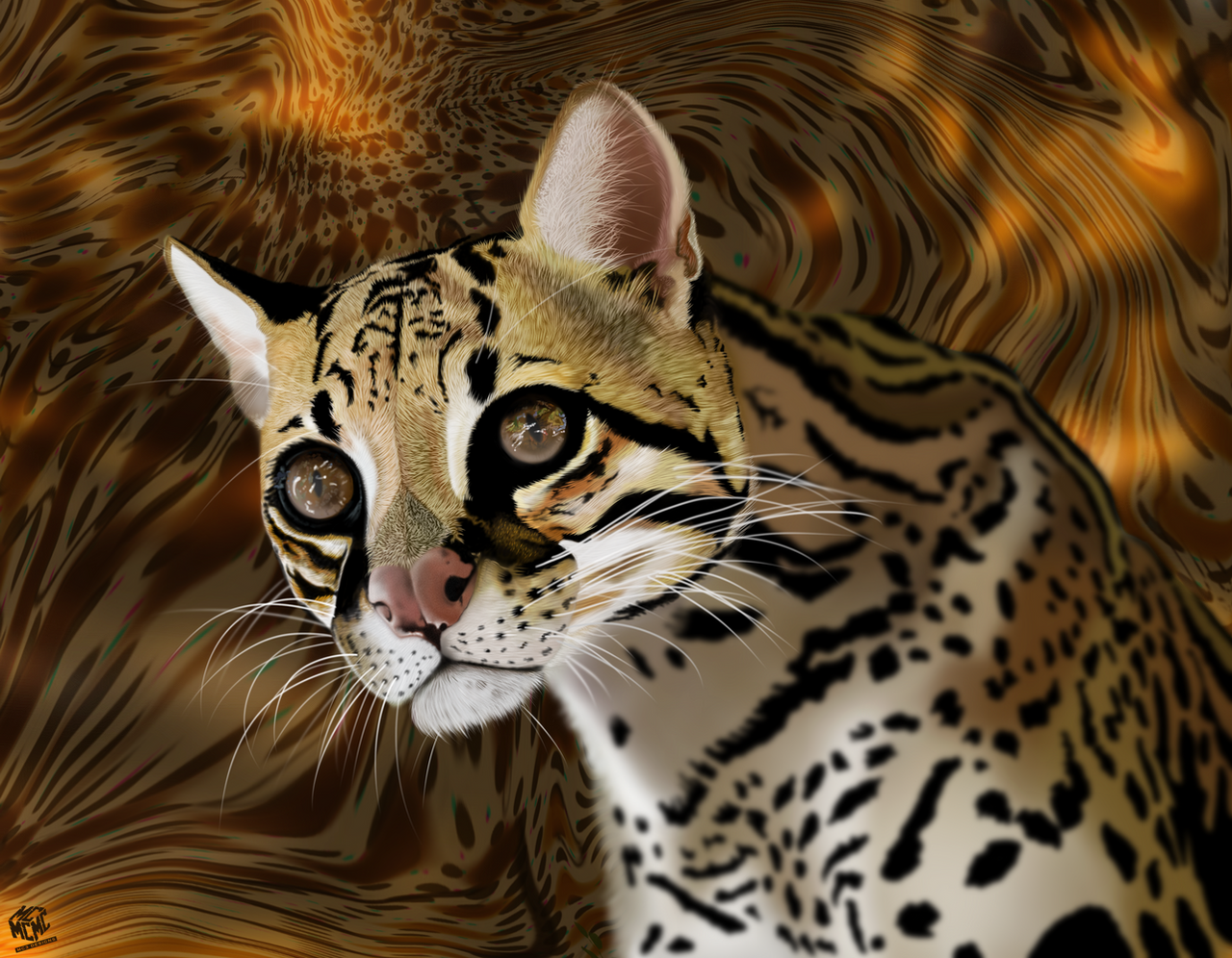 Abstract Ocelot Ocelot by greymatters on DeviantArt