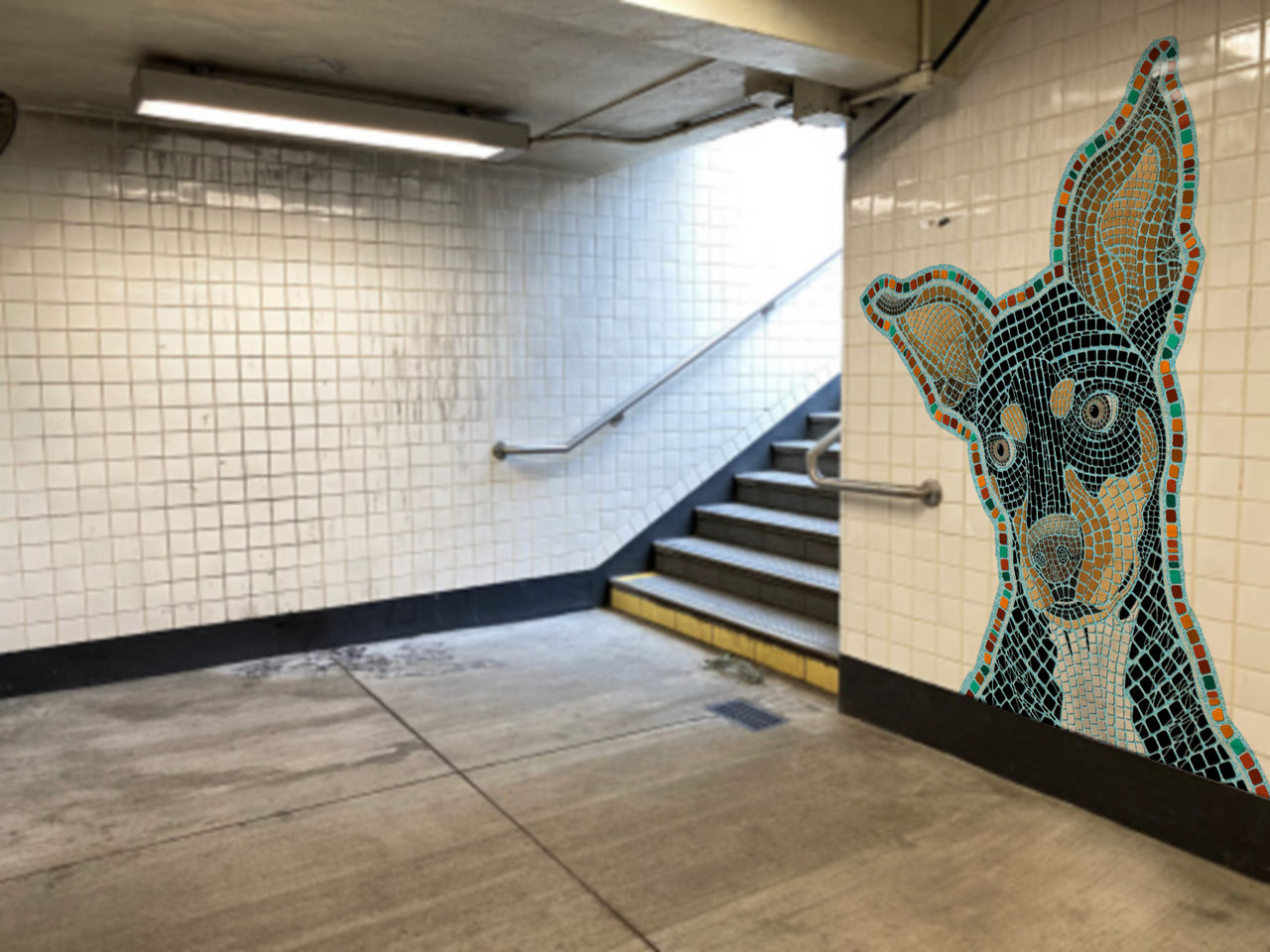 Subway Mosaic Stencil by greymatters on DeviantArt