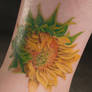 Sunflower tattoo