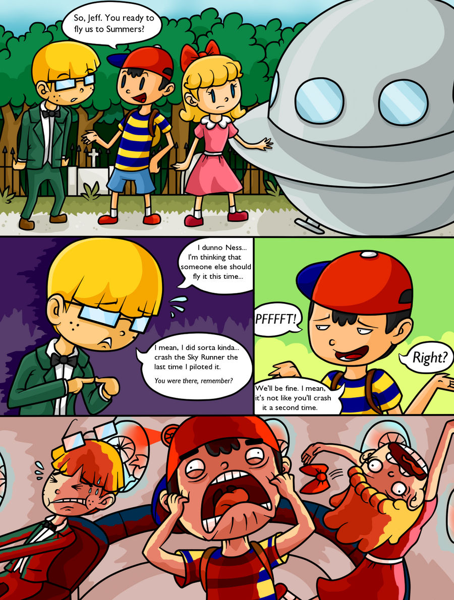 Earthbound Deviantart Earthbound - Skyrunner by Aviarei on DeviantArt