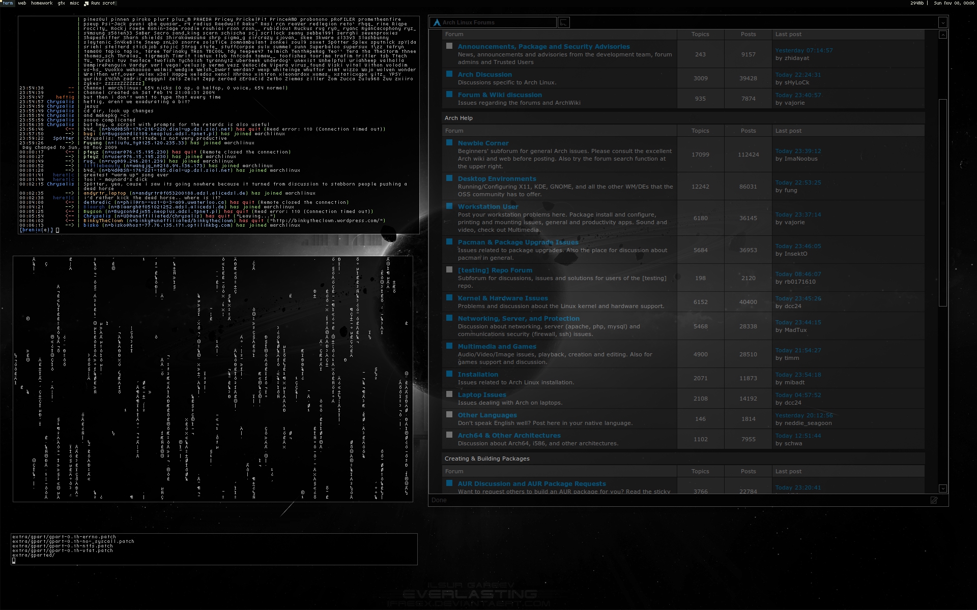 archlinux 11.09