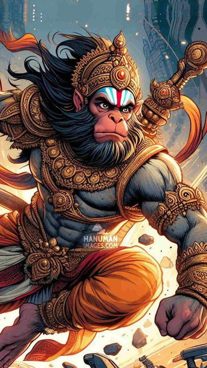 Hanuman by strangerboykamal on DeviantArt