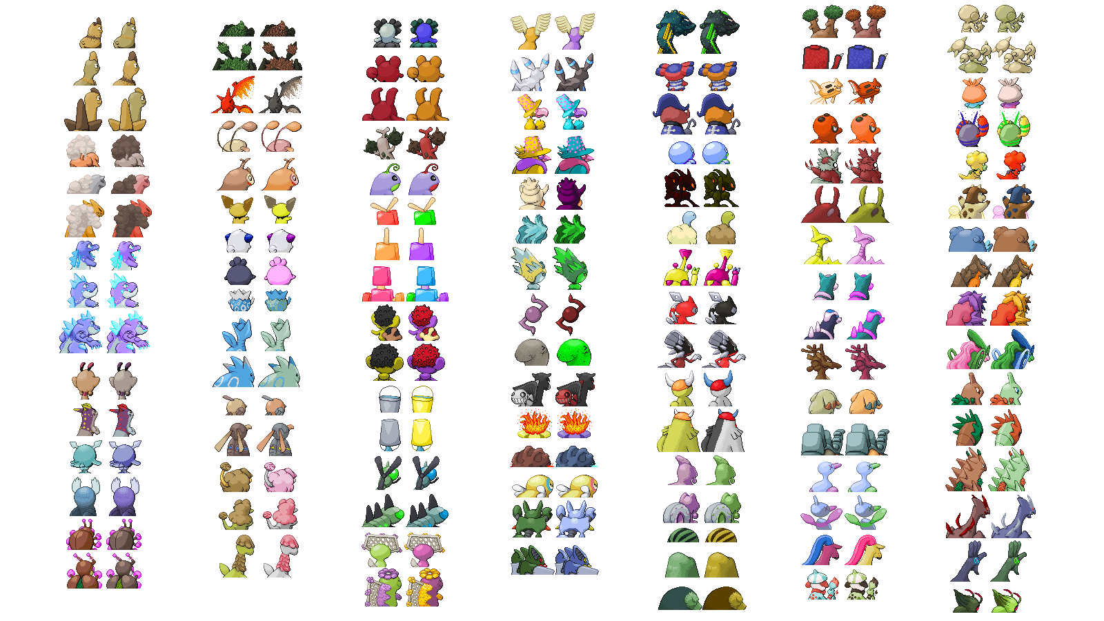 Johto Pokemon Type Changes! by Chairry-Art on DeviantArt
