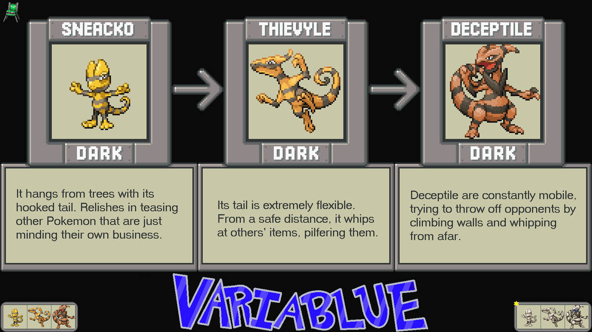 Alter Form Treecko Line! by Chairry-Art on DeviantArt