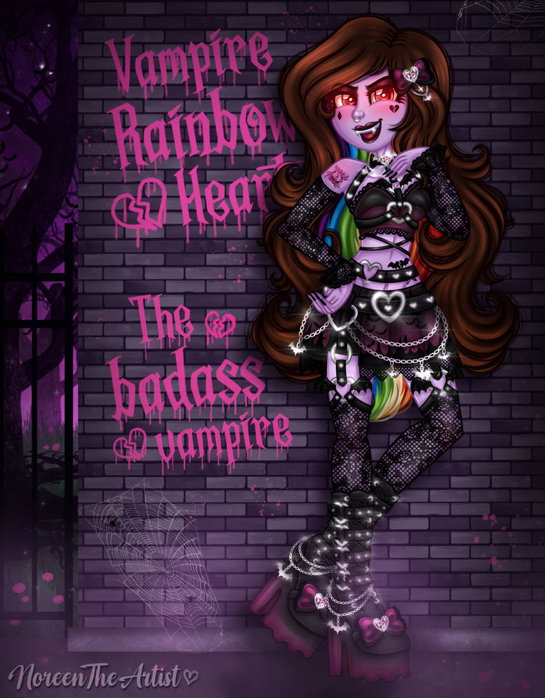 Black Vampire Custom R Vampire RH (New Outfit) by NoreenTheArtist on DeviantArt