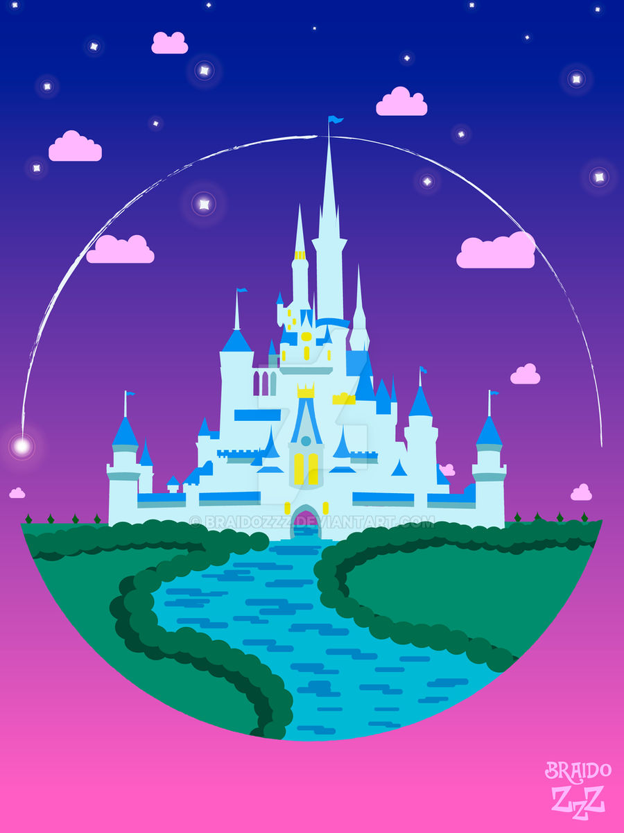 Disney Castle by BraidoZzZ on DeviantArt