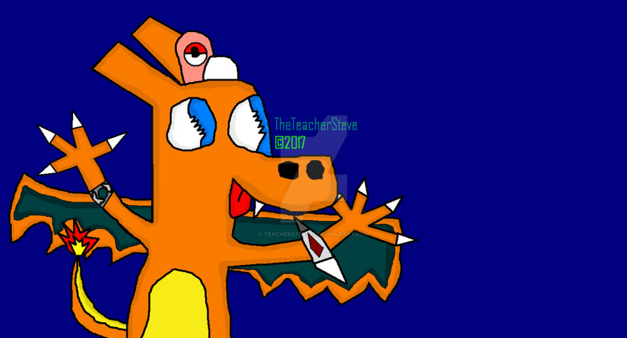 Charles the Charizard by TeacherSteve35 Charles the Charizard by TeacherSteve35