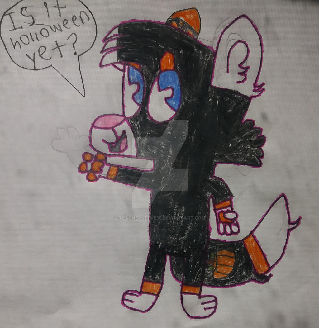 Trixie the Holloween Wolf