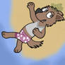 At the Beach with Mr. Wolf