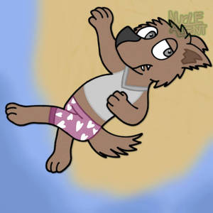 At the Beach with Mr. Wolf