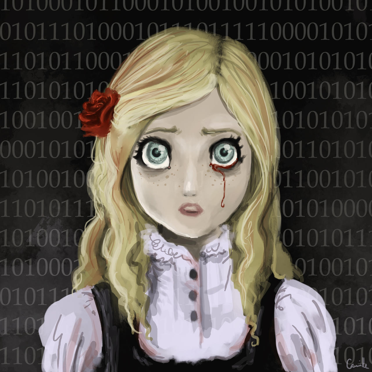 Computer Girl by Ludmila-Cera-Foce on DeviantArt
