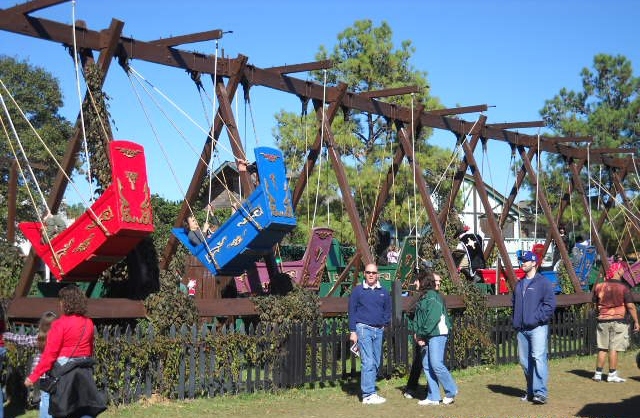 Renaissance Festival Swings